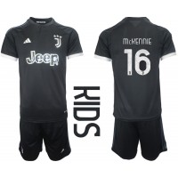 Juventus Weston McKennie #16 Replica Third Minikit 2023-24 Short Sleeve (+ pants)